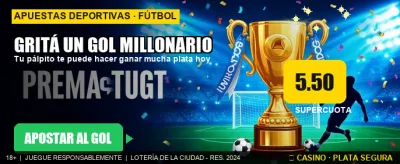 Anota el gol millonario